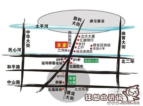 石家庄新胜利大街规划图关于新胜利大街规划的最新进展