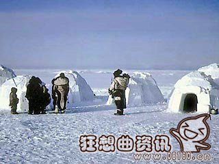 北极地区原住民居图片爱斯基摩人为什么会生活在北极