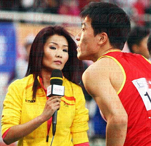 盘点那些年刘翔与冬日娜的亲密瞬间（图）