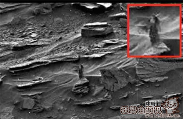 NASA火星照惊现女外星人，你相信火星上有生命吗？