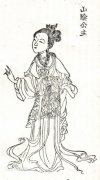 中国历史最荒淫的公主刘楚玉画像图，刘楚玉荒淫无度被叔父刘彧