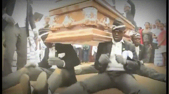 黑人抬棺是什么梗,黑人抬棺专业团队的原版视频来了