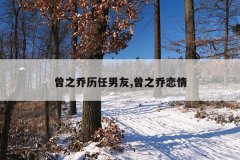 曾之乔历任男友,曾之乔恋情