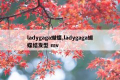 ladygaga蝴蝶,ladygaga蝴蝶结发型 mv