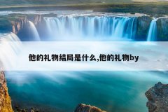 他的礼物结局是什么,他的礼物by