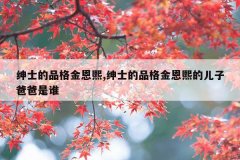 绅士的品格金恩熙,绅士的品格金恩熙的儿子爸爸是谁