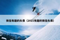 微信有趣的头像（2021有趣的微信头像）