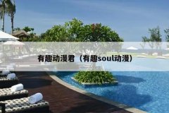 有趣动漫君（有趣soul动漫）