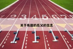 关于有趣的岳父的信息